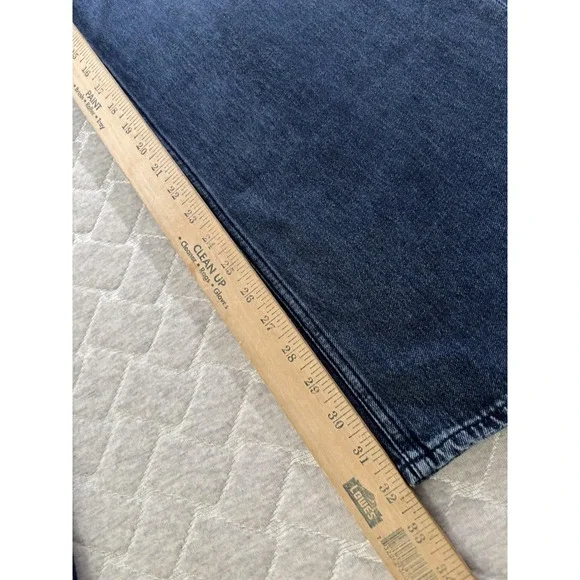 Rag & Bone Logan Jeans Womens 30 Blue Mid Rise Wide Leg Relaxed Denim Baggy - Picture 9 of 11